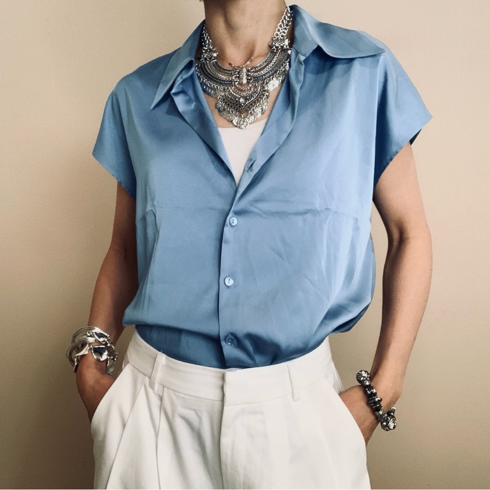 Brand New Maison blouse - Picture 6 of 9